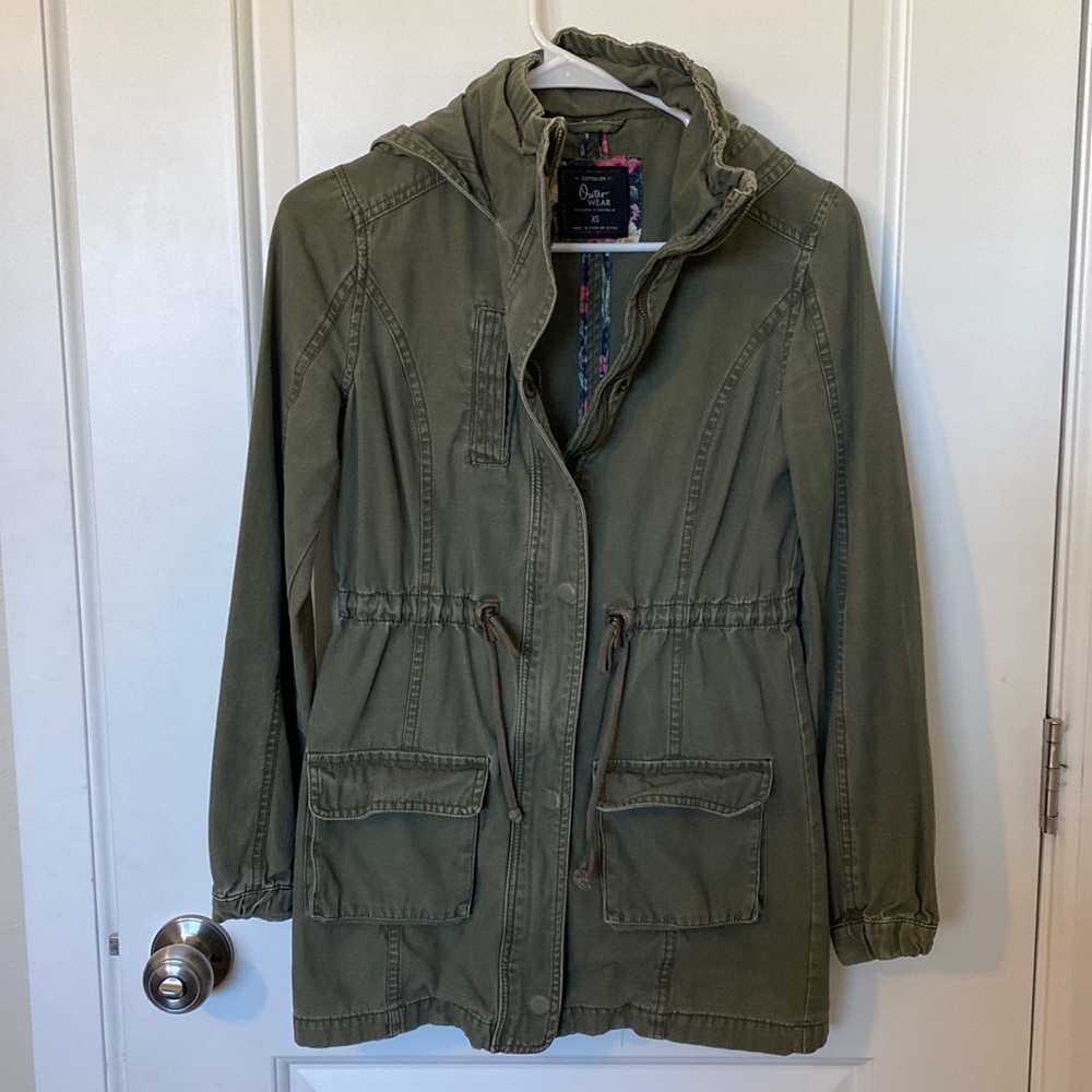 Army Green Trench